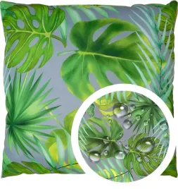 poduszka-ogrodowa-wodoodporna-45x45cm-monstera-szara