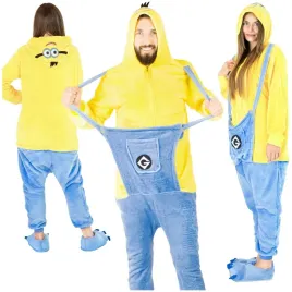 pizama-minionek-prezent-kombinezon-cieply-kigurumi-damski-meski-zamek-l