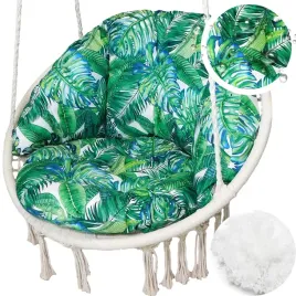 poduszka-na-bocianie-gniazdo-wodoodporna-liscie-monstera