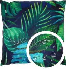 poduszka-ogrodowa-wodoodporna-45x45cm-monstera-granat