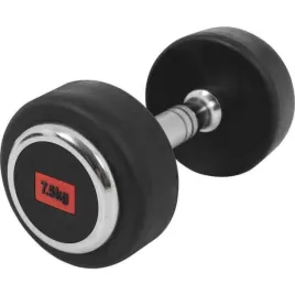 hantle-powlekane-gumowane-stale-gorilla-sports-1x-75-kg-542d
