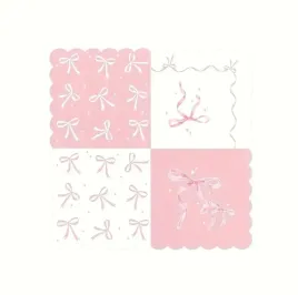 serwetki-papierowe-rozowe-biale-kokardki-33x33cm-10-szt