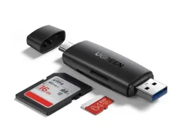 adapter-usb-usb-c-ugreen-cm304-czytnik-kart-sd-microsd-czarny-80191b