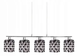 royal-lampa-wiszaca-5x40w-g9-krysztalki-candellux