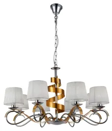 lampa-wiszaca-denis-8x40w-e14-chrom-zloty