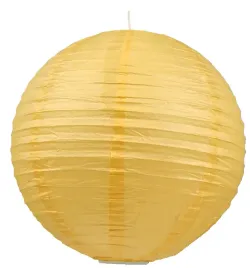 abazur-papierowy-zolty-kula-kokon-candellux