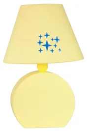 lampa-stolowa-candellux-ofelia-niebieski-zolty-40-w