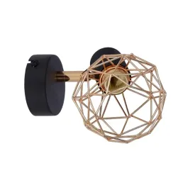 acrobat-lampa-kinkiet-1x40w-e14-czarny-klosz-zloty
