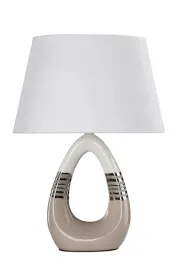 lampa-stolowa-candellux-romano-bezowy-bialy-60-w