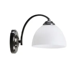 gracja-lampa-kinkiet-czarny-perlowy-1x40-e27-klosz-bialy