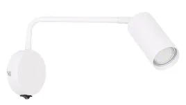 candellux-kinkiet-ruchomy-tina-gu10-bialy