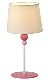 lampa-stolowa-candellux-bebe-bialy-rozowy-60-w