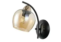 candellux-merra-lampa-kinkiet-czarny-1x40w-e27-klosz-bursztynowy-21-35301