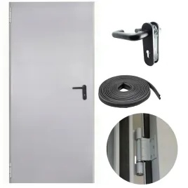 drzwi-przeciwpozarowe-ogniowe-stalowe-szary-7035-ppoz-ei60-padilla-70-cm