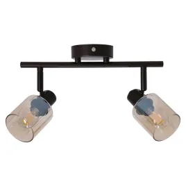 candellux-agra-lampa-sufitowa-brunatny-2x40w-e14-klosz-bursztynowy