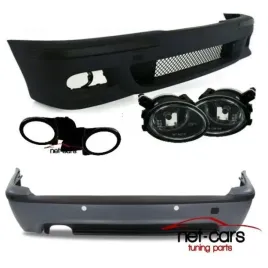 bmw-e39-przod-tyl-zderzak-kombi-m5-m-pakiet-pdc-halogeny-zestaw