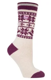 skarpety-damskie-heat-holders-wersja-lite-nordic-37-42-bezowo-fioletowe
