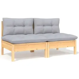 vidaxl-2-osobowa-sofa-ogrodowa-z-szarymi-poduszkami-drewno-sosnowe