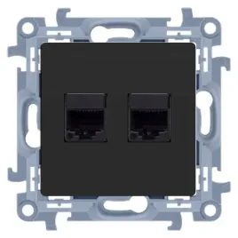 gniazdo-komputerowe-2x-rj45-czarny-mat-simon-10-c52-01-49-kontakt-simon