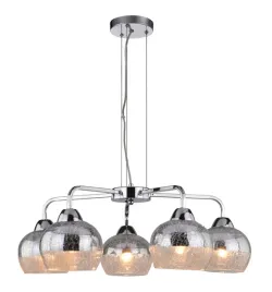 lampa-wiszaca-cromina-5x60w-e27-chrom