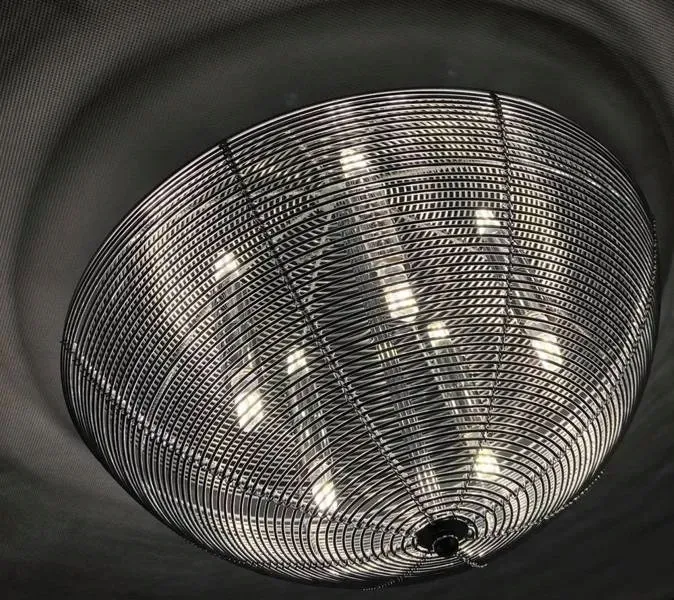 lampa-sufitowa-ceiling-540w-g9-srebrny-plafon-jak-durszlak-sitko-odcedzak-stan-nowy