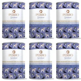 mokra-karma-dla-psa-perro-gourmet-bazant-z-gruszka-6-x-400g