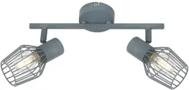 lampa-scienna-listwa-2x40w-e14-szary-viking-92-68026