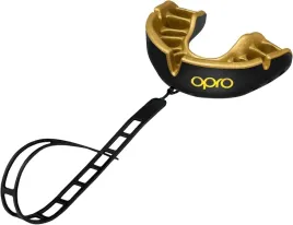 ochraniacz-na-zeby-dla-dzieci-opro-gold-junior-gen5-strap-czarno-zloty