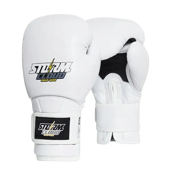 StormCloud Rękawice bokserskie Sharq 3.0 Białe 14oz