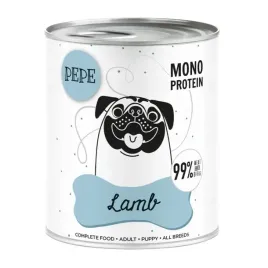 karma-mokra-dla-psa-paka-zwierzaka-pepe-lamb-99percent-jagniecina-800g