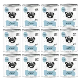 karma-mokra-dla-psa-paka-zwierzaka-pepe-lamb-99percent-jagniecina-12x800g