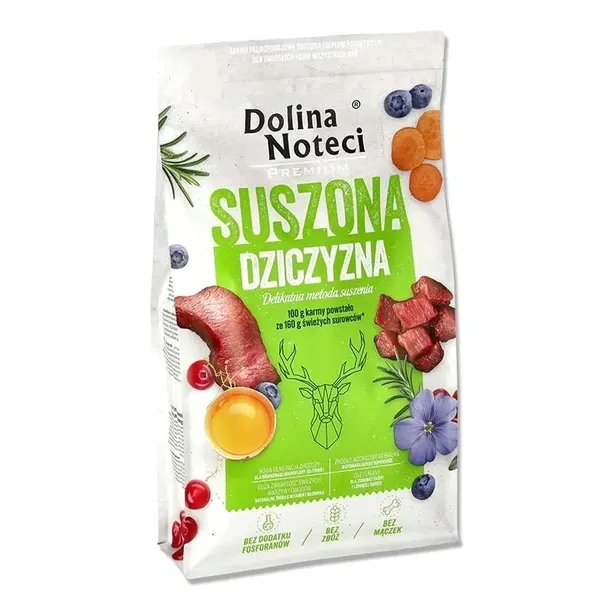Dolina Noteci Premium dziczyzna Sucha karma dla psa 9kg