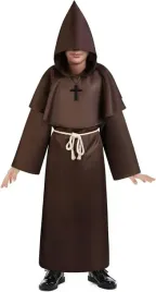 kostium-mnicha-szata-naszyjnik-pasek-stroj-halloween-dla-dzieci-zestaw-4el