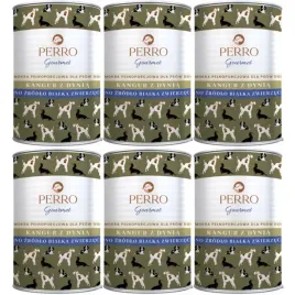 mokra-karma-dla-psa-perro-gourmet-kangur-dynia-6x400g
