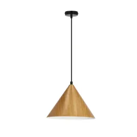 dunca-lampa-wiszaca-25-czarny-1x40-e27-klosz-jasny-debowy