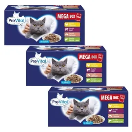 prevital-saszetki-mix-smakow-dla-kota-3-x-box-40x100g