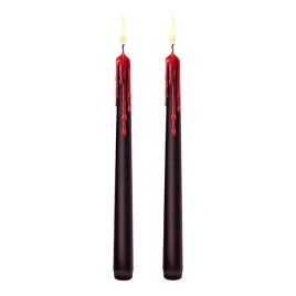 swieca-stozkowa-krwawiaca-czarna-czerwona-krew-swiece-andrzejki-2szt-25cm