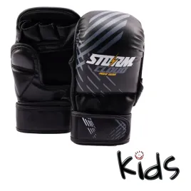stormcloud-rekawice-mma-dla-dzieci-lynx-czarno-szare-7oz-junior-l