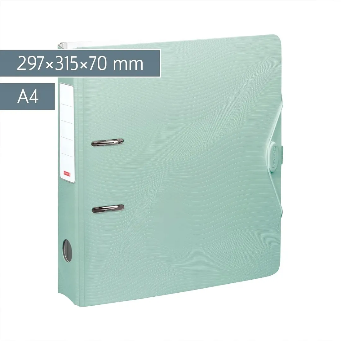 segregator-brunnen-wave-colour-code-a4-2-ringowy-mietowy-stan-nowy