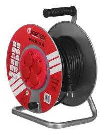 przedluzacz-bebnowy-25m-vertex-3x25mm-pb25-metal-czarny