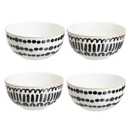 zestaw-porcelanowych-misek-lyne-4x700-ml-komplet-bialo-czarne-bulionowki