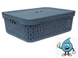 pojemnik-koszyk-z-pokrywka-azurowy-organizer-morsetta-m-grafit