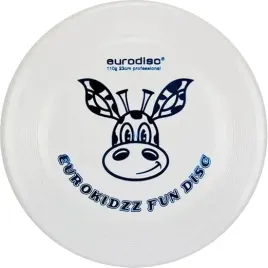 frisbee-eurodisc-110g-kidzz-baginner-23cm-giraffe-white-professional