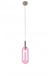 lampa-wiszaca-fiuggi-1x6w-led-rozowy
