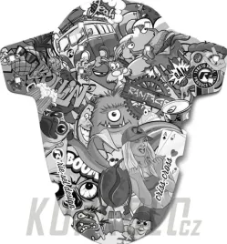 blotnik-przedni-riesel-design-crisscross-stickerbomb-eyecatcher-ultra-black