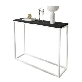 konsola-modern-grigia-biala-blat-czarny-marmur-100-cm