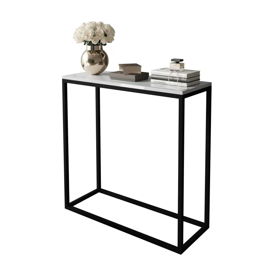 konsola-modern-80-cm-bialy-polysk-stan-nowy