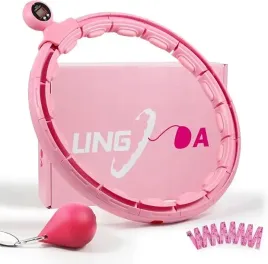 hula-hop-lingdaz-wypustkami-obciazeniem-licznikiem-miara-rozowa-fitness