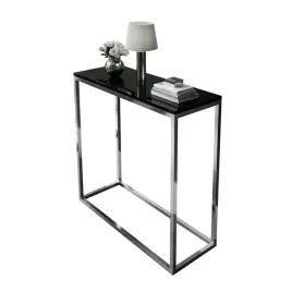 konsola-modern-ii-80-cm-czarny-polysk-stelaz-chrom