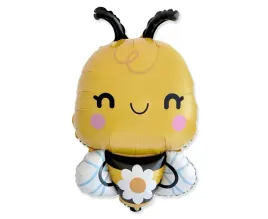 balon-foliowy-wesola-pszczolka-pszczola-osa-owad-z-kwiatkiem-33-x-21-cm